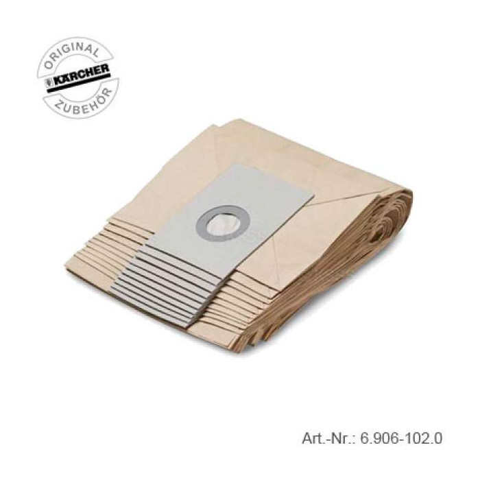 Kärcher Papierfiltertüten –Pack à 10 Stk. –NT 351 – NT200