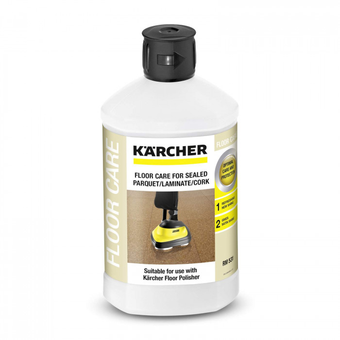 Kärcher Bodenpflege Parkett versiegelt / Laminat / Kork RM 531