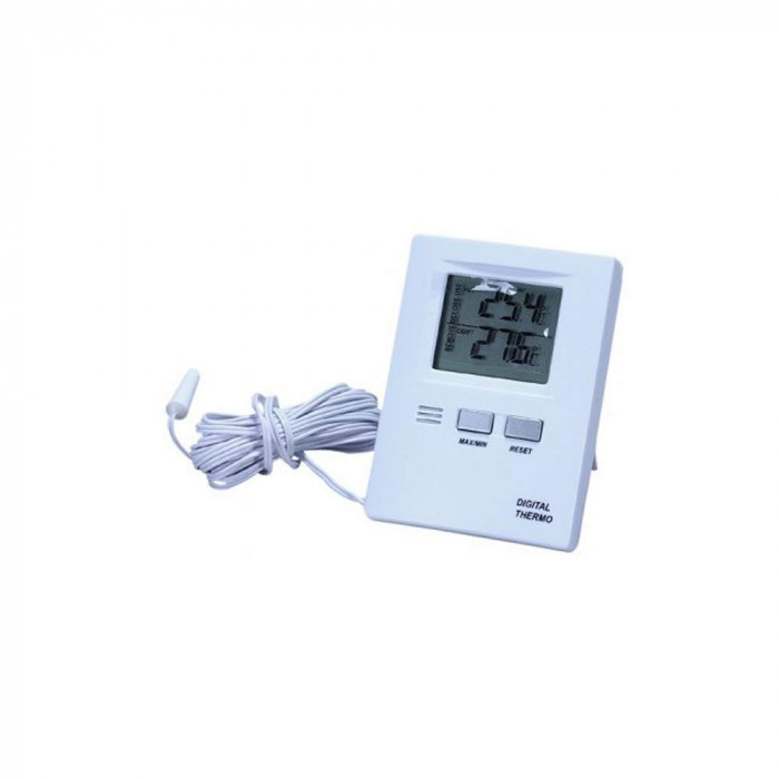 TFA Thermometer Maxi-Mini digital weiss klein