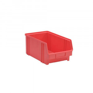 Lagersichtboxen rot 230 x 140 x 130 mm