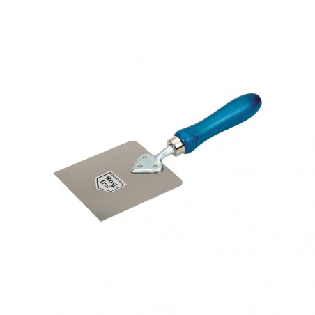 Gipserspachtel Herzspachtel INOX gerade 100 mm