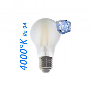 LED Lampe : onlux PearLux A60-4FM E27 4-Filament LED 230V - 7.7W 940lm NW 300° 75W
