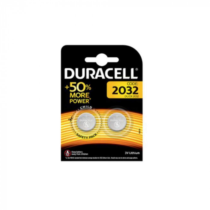 Duracell Electronics 3V CR2032 Li Duopack