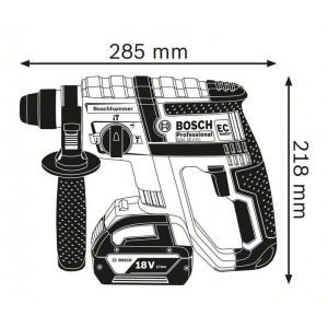 Bosch Akku-Bohrhammer mit SDS plus GBH 18 V-21 -solo