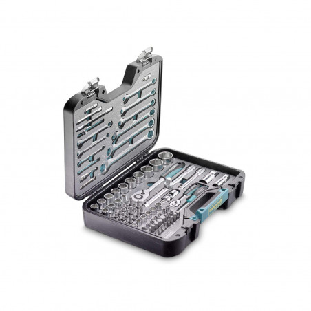 Technocraft Steckschlüssel Satz 1/4" + 1/2", 86-tlg.