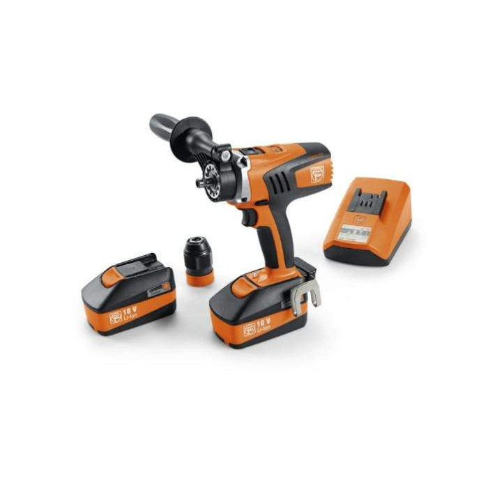 FEIN Akku-Bohrschrauber ASCM 18 QM 2x 5.0 Ah