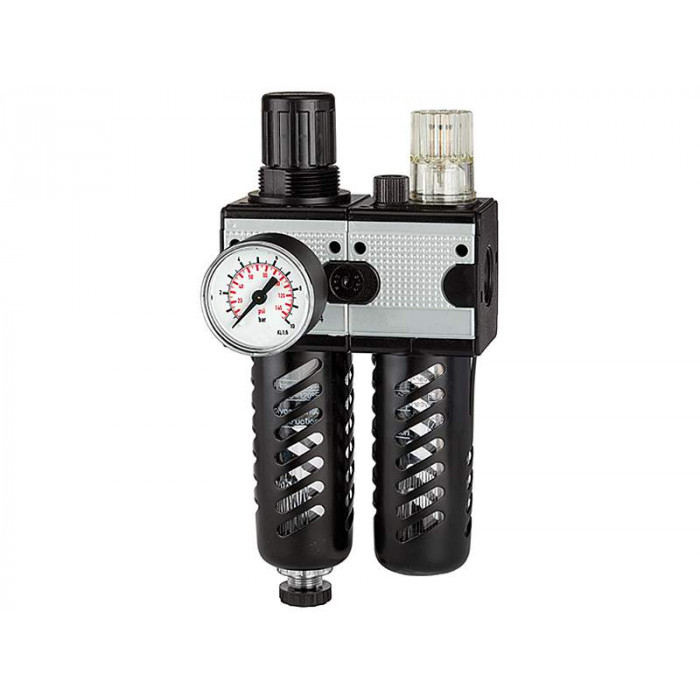 prematic Wartungseinheit Multifix, PC-Behälter BG 1, G 1/4, 0,5-10 bar, halbautomat prematic Wartungseinheit Multifix, PC-Behälter BG 1, G 1/4, 0,5-10 bar, halbautomat