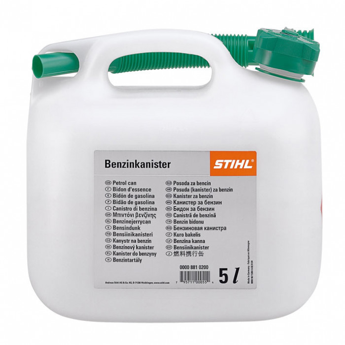 STIHL Benzinkanister 5lt. transparent