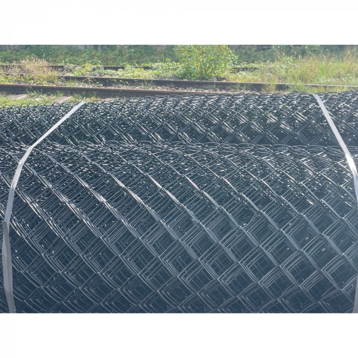 Diagonalgeflecht Schwarz - Preis pro Meter (Rl. 25m) - 800 x 2.3 / 2.8