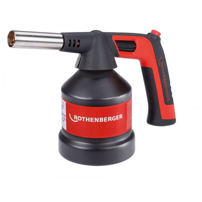 ROTHENBERGER Lötgerät Roflame 4 Piezo Brenner 360grad