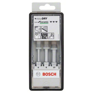 Bosch Dia-Trockenbohrer-SET / 6/8/10mm easyDry