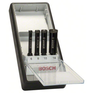 Bosch Diamant-Keramikbohrer / 6,8,10,14,mm / Schaft 8mm 4tlg.
