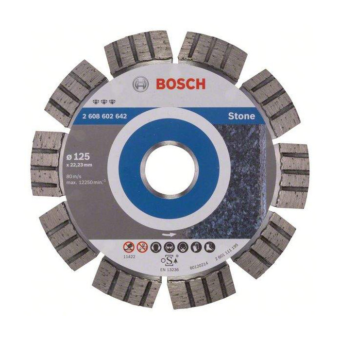Bosch Diamant-Trennscheibe 125mm Best Stone