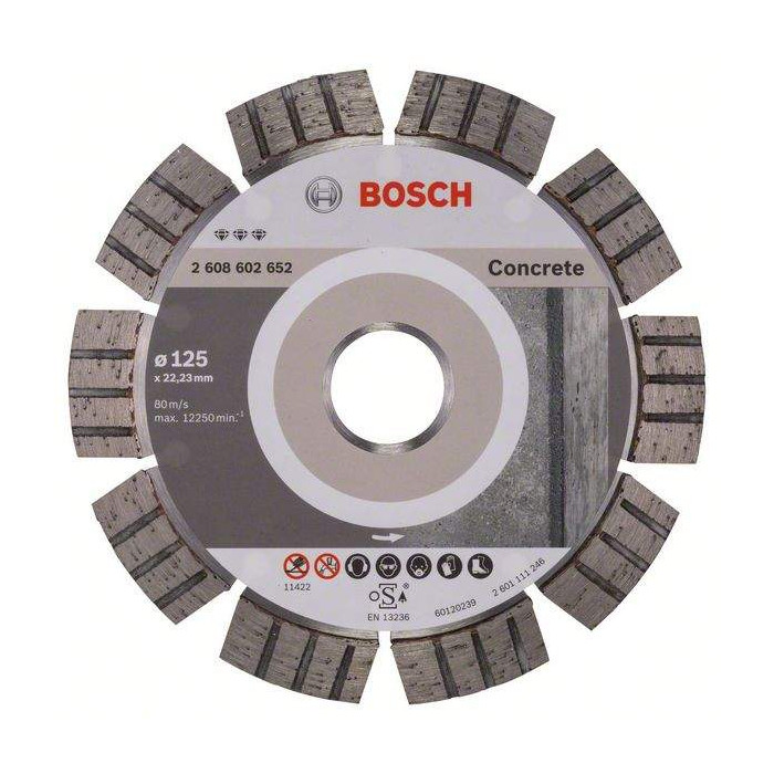 Bosch Diamant-Trennscheibe 125mm Best Concrete