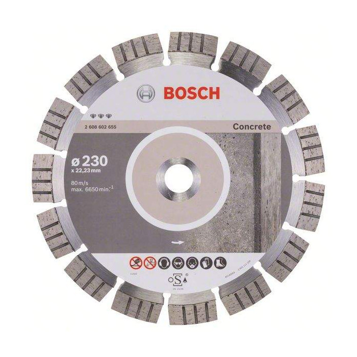 Bosch Diamant-Trennscheibe 230mm Best Concrete