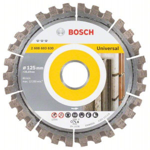 Bosch Diamant-Trennscheibe 125mm Best Universal teQ