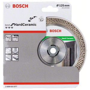 Bosch Diamant-Trennscheibe 125mm Hard Ceramic